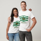 Wiltshire Flag with Name T-Shirt (Unisex)