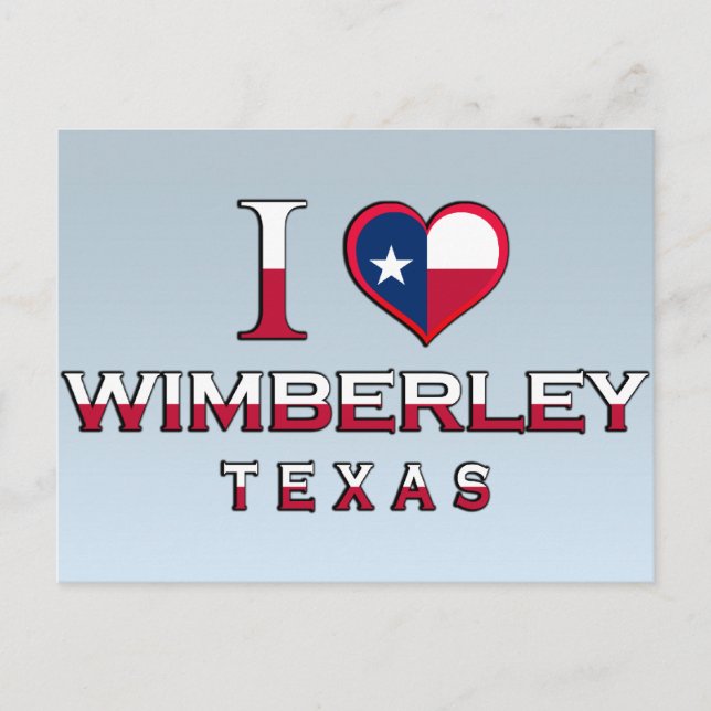 Wimberley, Texas Postcard (Front)