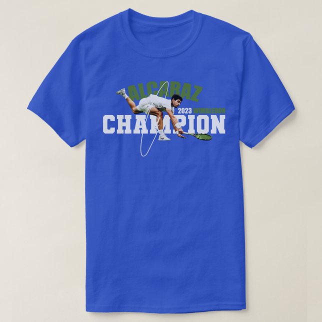Wimbledon Champion Alcaraz T-Shirt (Design Front)