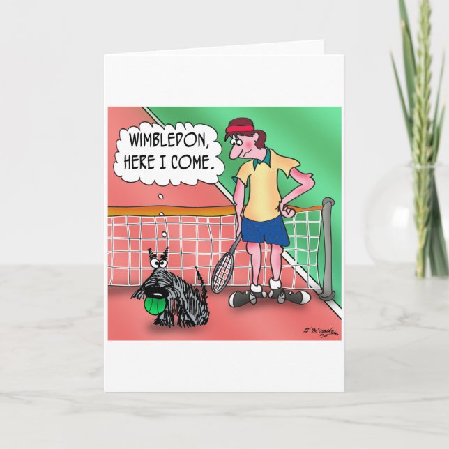 Wimbledon, Here I Come Card (Front)