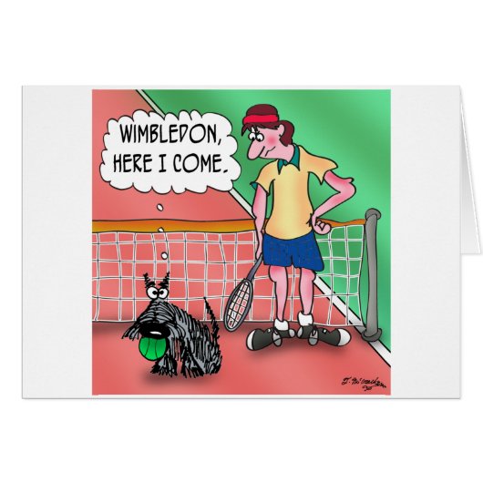Wimbledon, Here I Come Cards (Front Horizontal)