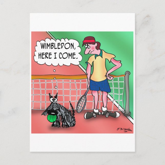 Wimbledon, Here I Come Postcard (Front)