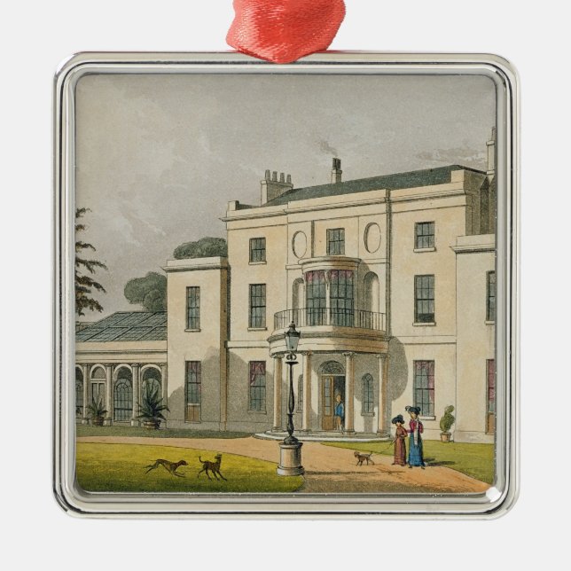 Wimbledon House, from Ackermann's 'Repository of A Metal Ornament (Front)