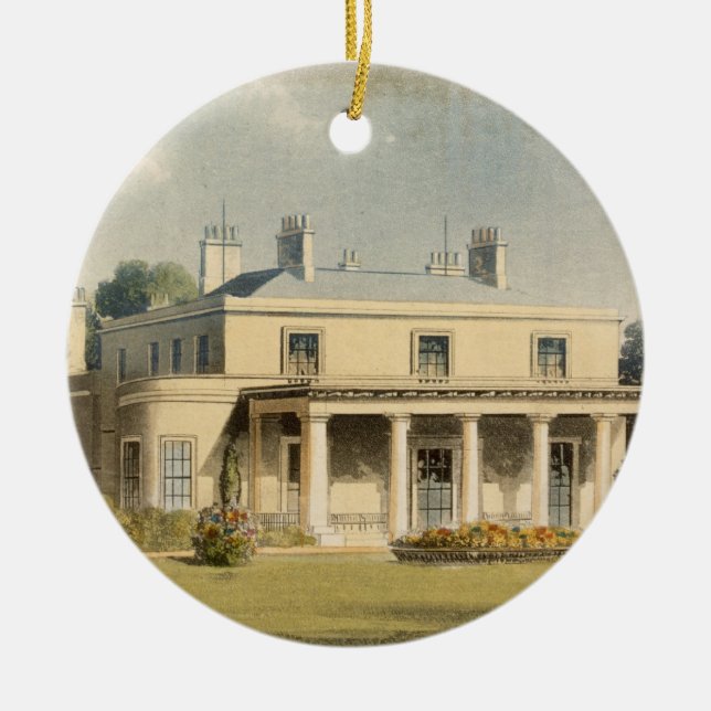 Wimbledon Park, from R. Ackermann's (1764-1834) 'R Ceramic Ornament (Front)