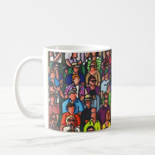Wimbledon tennis fans coffee mug