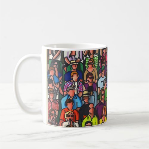 Wimbledon tennis fans coffee mug