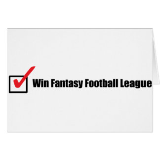Win Fantasy Football League : Check Cards
