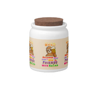 Win Friends With Beer Candy Jar