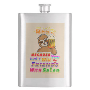 Win Friends With Beer Flask
