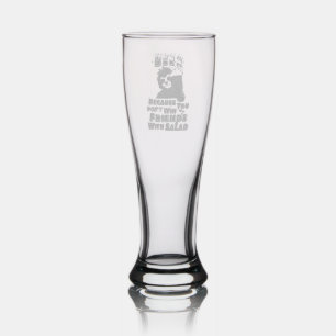 Win Friends With Beer Pilsner Glass