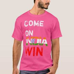 Win India Cricket Indian 2019 National Fans Jersey T-Shirt