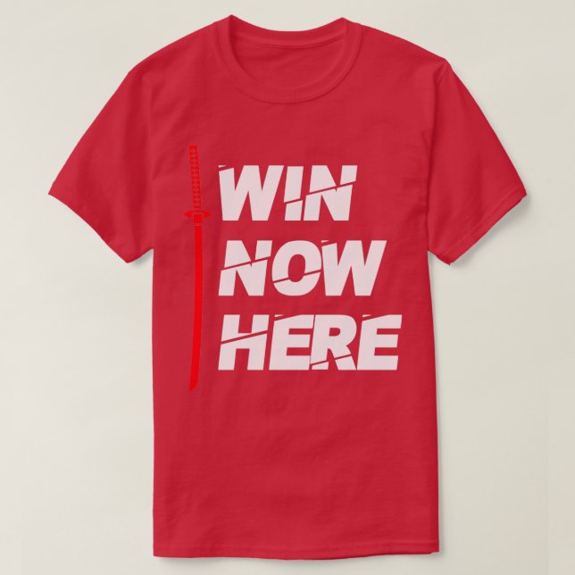 Win Now Here BJP Jiri Prochazka Denisa T-Shirt (Design Front)