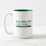 Win One For Humanity Mug | Antioch University<br><div class="desc">Antioch University "Win one for humanity" mug!</div>