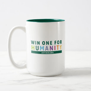 Win One For Humanity Mug Antioch University