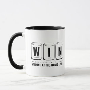 WIN Periodic Table Design – Science Gift Mug