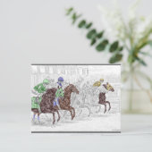 Win Place Show Race Horses (Standing Front)