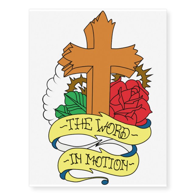 Win Temporary Tat Tattoos (Front)