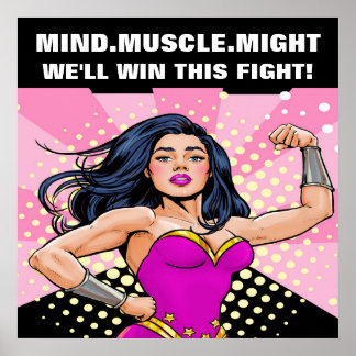 WIN THE FIGHT - Unity, Cancer, Causes Poster