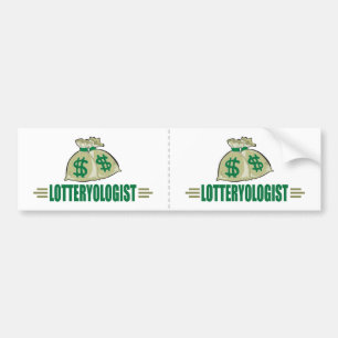 Win the Lottery! Funny Lottery Player's Bumper Sticker