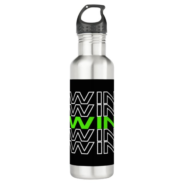WIN WIN STAINLESS STEEL WATER BOTTLE (Front)
