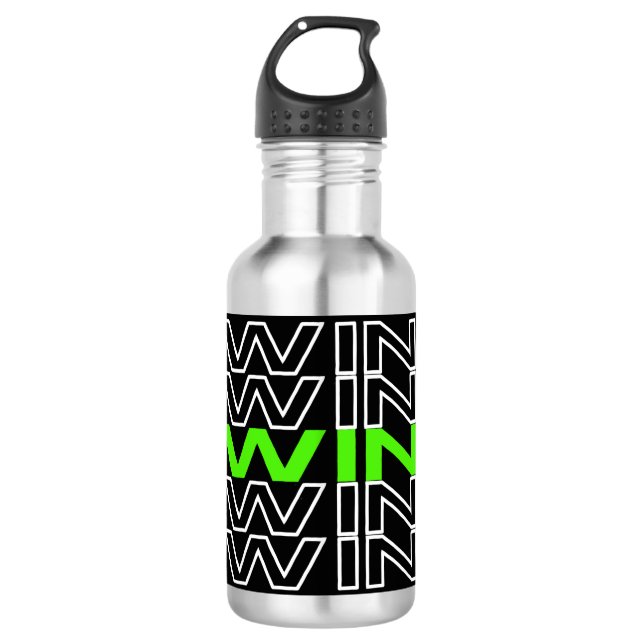 WIN WIN STAINLESS STEEL WATER BOTTLE (Front)