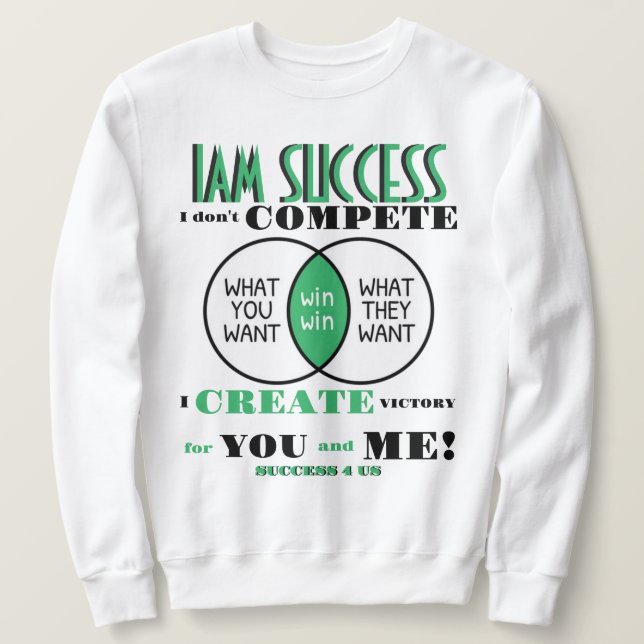 WIN WIN SWEATSHIRT (Design Front)