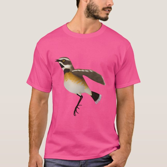 Winchat Bird retro T-Shirt (Front)