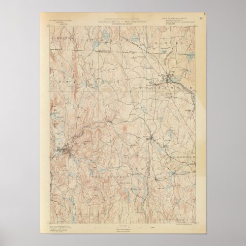 Winchendon Massachusetts Poster