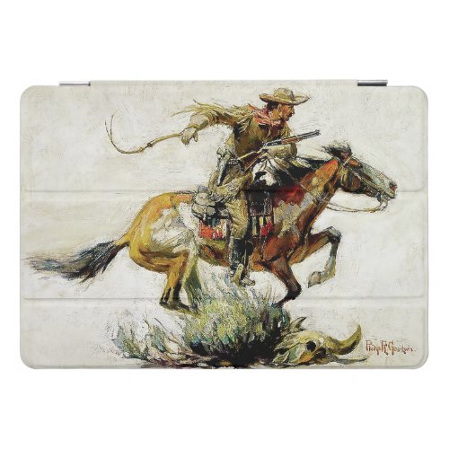 Winchester Horse and Rider by Philip R Goodwin iPad Pro Cover