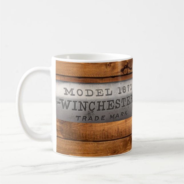 Winchester M1873 Rifle  Coffee Mug (Left)