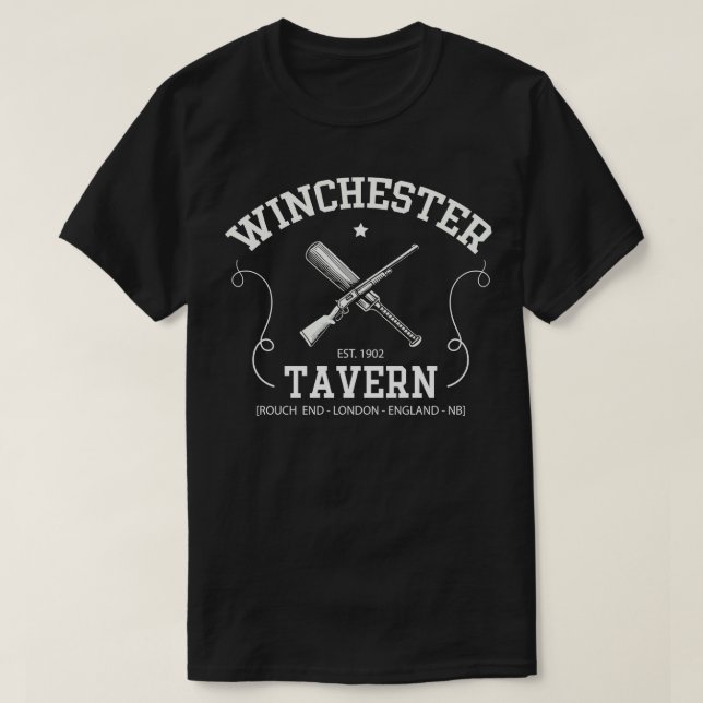 Winchester Tavern Fan Art T-Shirt (Design Front)