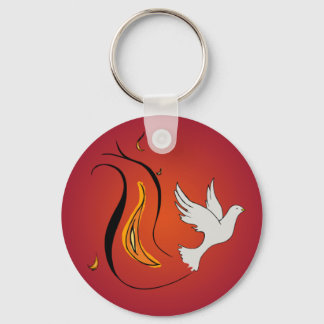 Wind and Fire Keychain