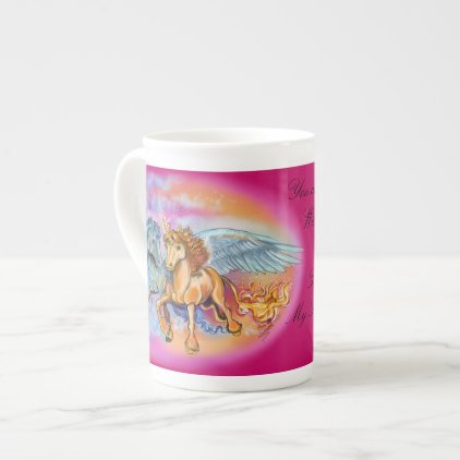 Wind and Flame Pegasus Unicorn~specialty mug