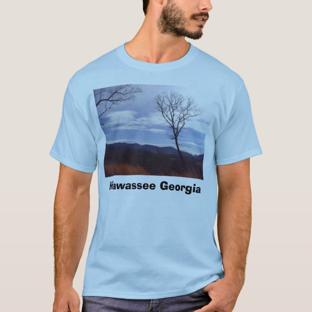 Wind and Mountain, Hiawassee Georgia  T-Shirt (Front)