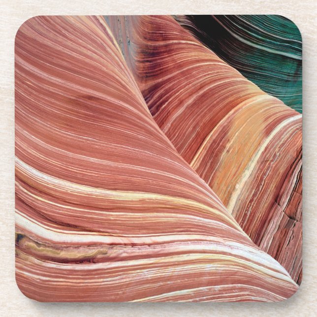 Wind and water eroded Navajo  sandstone in Coaster (Front)