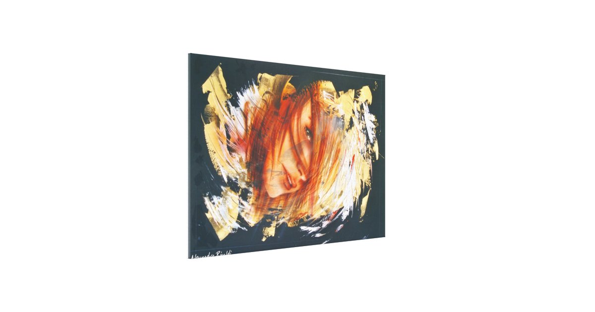 "Wind...", ArteKaos Wrapped Canvas Print