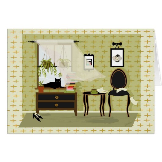 Wind at the Window Cards (Front Horizontal)