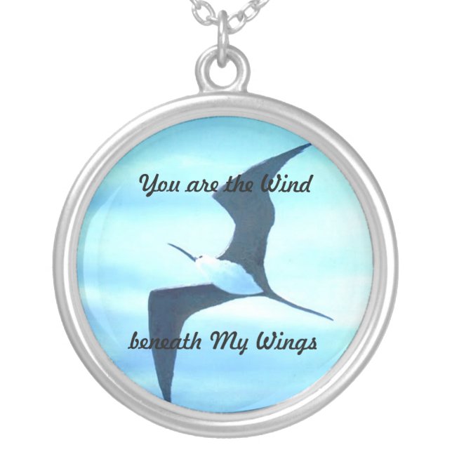 Wind Beneath My Wings Necklace (Front)
