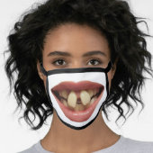 Wind Between My Teeth Face Mask (Worn Her)