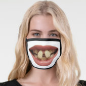 Wind Between My Teeth Face Mask (Worn Her)