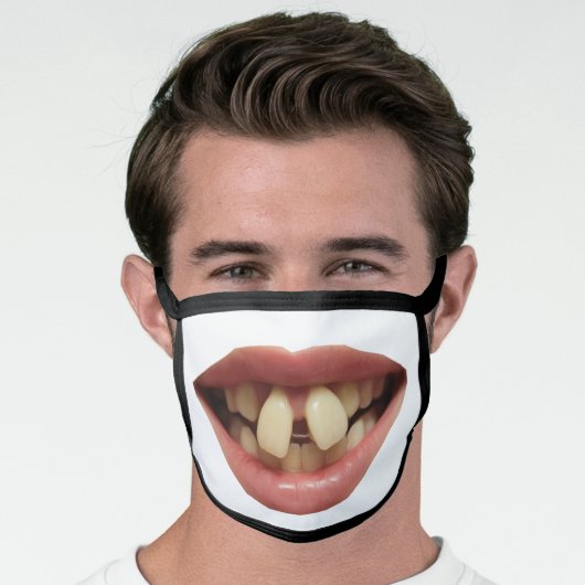 Wind Between My Teeth Face Mask (Worn Him)