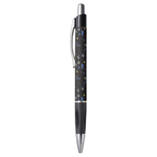 Wind Blown Floral Pattern Pen