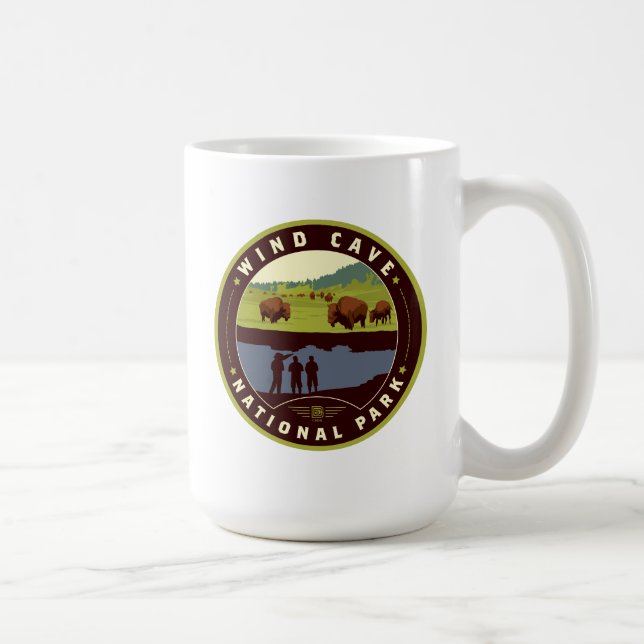 Wind Cave National Park Coffee Mug (Right)