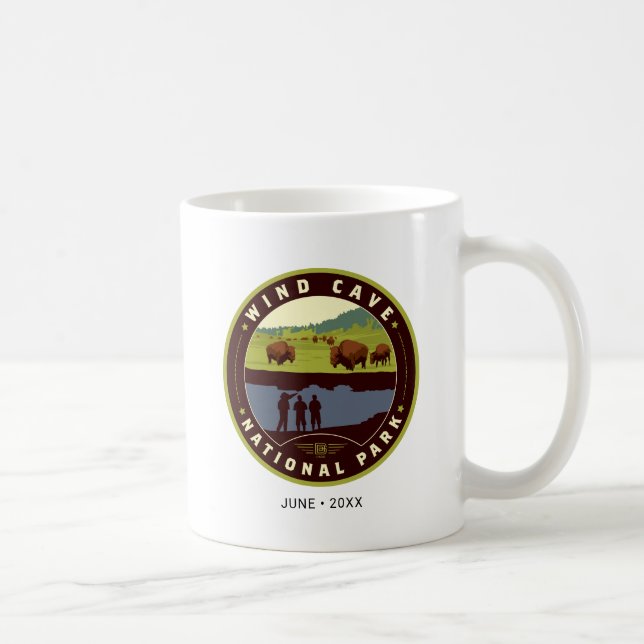Wind Cave National Park Coffee Mug (Right)