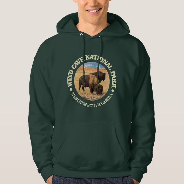 Wind Cave National Park Hoodie (Front)