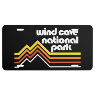 Wind Cave National Park License Plate
