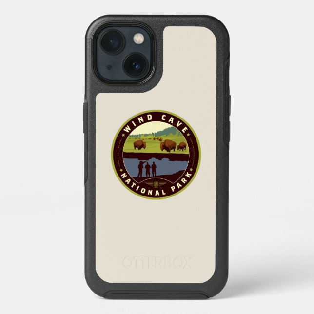 Wind Cave National Park Otterbox iPhone Case (Back)