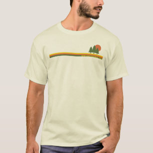 Wind Cave National Park Pine Trees Sun T-Shirt