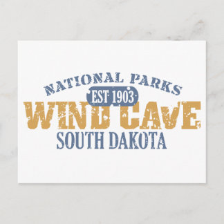 Wind Cave National Park Postcard