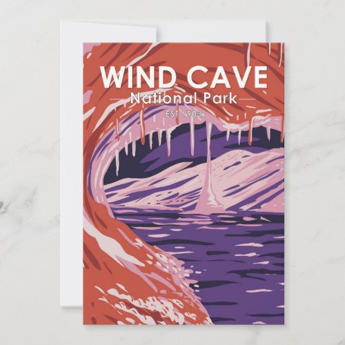 Wind Cave National Park South Dakota Vintage
